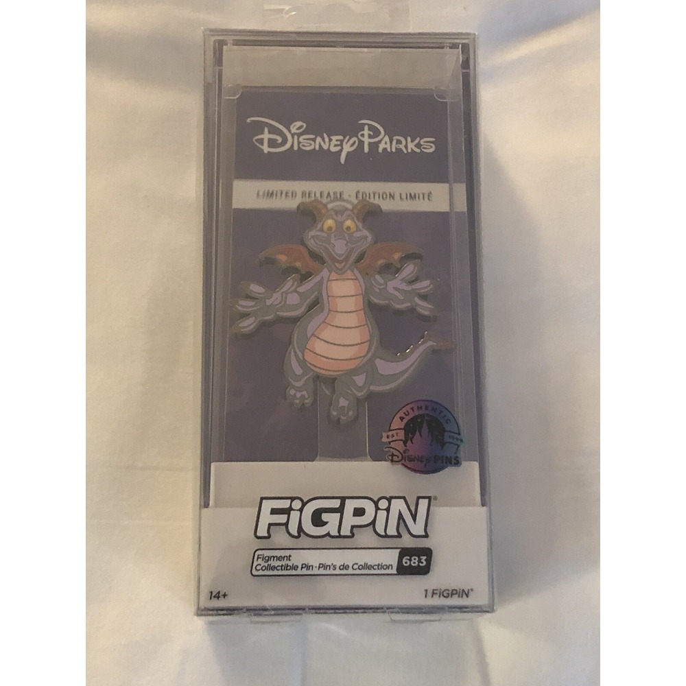 NEW Walt Disney World Resort EPCOT Figment the Purple Dragon FiGPiN Pin #683